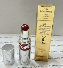 Ysl Loveshine # 202 PEACHY GLOW Tamaño Completo 0.11oz / 3.2g Nuevo