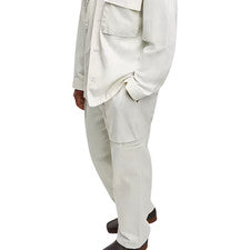 Pantalones utilitarios Mode of One de algodón natural cargo calce relajado talla 32