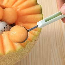 Juego de palas 6 en 1 Melón Baller acero inoxidable frutas herramientas para el hogar cocina