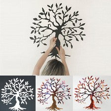 Metal Árbol de la Vida Pared Silueta Arte Interior Jardín Hogar Regalos Adorno Decoración