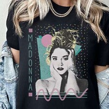 Camiseta MADONNA Camiseta Camiseta Banda Camiseta Vintage Estética Años 80 Camiseta Retro