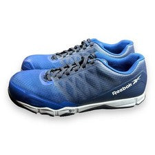 Zapato de Trabajo Reebok Speed TR RB4451 Azul Negro Tela Malla Sintética Para Hombre Talla 10.5