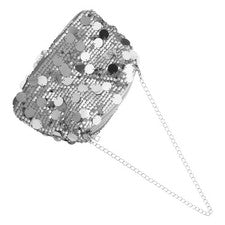 Bolso de Noche Cartera Brillante 2 un. - Bolsos de Hombro con Asa Superior axilas para