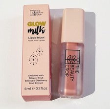 Rubor líquido The Beauty Crop Milk Glow tono # melón 4 ml EN CAJA