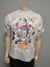 Camiseta Diseño Gráfico Personaje de Mickey & Company Unisex Adulto Talla Pequeña