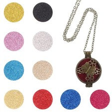 Vintage Necklace for Women Diffuser Essential Oil Aromatherapy Perfume Pendant