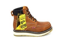 BOTA DE TRABAJO HOMBRE CACTUS CALZADO 76727M MARRÓN CLARO RESISTENTE AL ACEITE