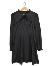 Vestido New Look manga larga negro talla 40 elegante