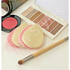 Paquete de 4 aplicadores de maquillaje de belleza base licuadora tampón esponja impecable suave