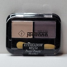 Nuevo de Lote Antiguo Jordana Cosmetics Sombra de Ojos Dúo Pastel Melocotón/Jarzo #ES/34 Sellado*