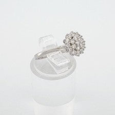 Anillo Racimo Genuino Plata de Ley 925 Talla J L N P R 💖