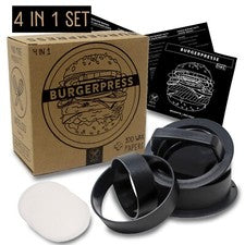 Prensa para hamburguesas | Prensa para hamburguesas | Juego de prensa para hamburguesas | Fabricante de hamburguesas