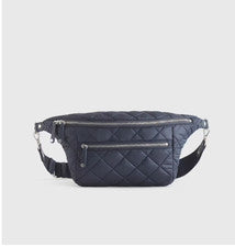 NUEVO CON ETIQUETAS BOLSO BANDOLERA ACOLCHADO QUINCE TRANSIT AZUL MARINO RIÑONERA PAQUETE CINTURA PRECIO DE VENTA SUGERI