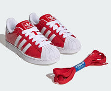 ADIDAS HOMBRE SUPERSTAR II MEJOR NUBE ESCARLATA BLANCO (KH9038) TALLA 9.5 NUEVO EN CAJA