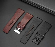 Correa de cuero genuino correa de reloj para relojes Diesel DZ 22 24 26 28 30 32 mm