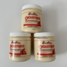 Paquete de 3 - Crema acondicionadora capilar con colesterol Queen Helene, 15,2 onzas cada una