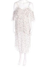 MAIYET Gown Formal Evening Silk Dots 2 = D 34 multicolor NEW