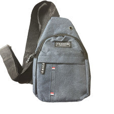 Moda Instinct Bonito Bolso Mochila Pequeño Bandolera Unisex Azul Marino Cremallera