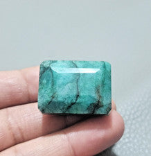 Hermosa esmeralda brasileña verde, corte esmeralda joyería de piedras precios...