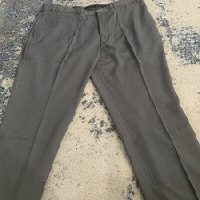 Nuevo con etiquetas Nuevo Botany 500 Hombre Gris Pantalones de Vestir, Talla 46 Estilo 038