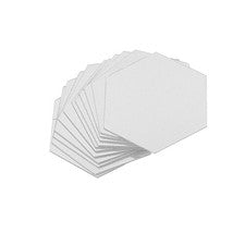 12 piezas calcomanías de pared con espejo hexagonal reutilizables plateadas hágalo usted mismo decoración del hogar