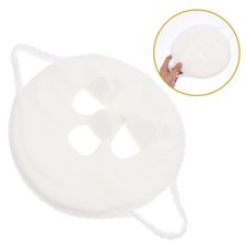 4 piezas Toalla Facial Mascarilla Coral Vellón Caliente Frío Compresa Spa Toallas para el Cuidado de la Piel