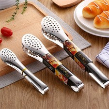 18/23/26 cm Utensilios de cocina Alicates para alimentos Carpeta de pan Alicates de cocina gruesos 0,8