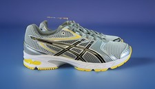 Talla 9 - ASICS Gel DS Trainer 14 Blanco Tai Chi Amarillo