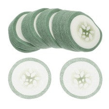 200 piezas fundas para ojos para tratamientos faciales almohadillas calmantes pepino máscaras cuidado