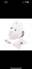 Mascarilla facial inalámbrica terapia de luz roja cuidado de la piel rejuvenecimiento 7 colores LED!