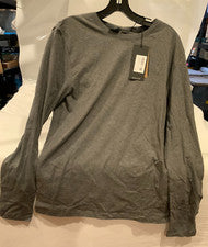 Camisa Hugo Boss Hombre Tenison Cuello Redondo Manga Larga, Estilo # 50531201, Talla L