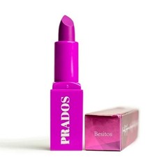 Lápiz Labial Prados Beauty Besitos Rosa Fucsia Pigmento Negrito Nuevo en Caja