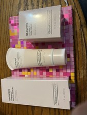 Juego de 3 Global Beauty Care Crema Brillante Vitamina C para la Piel, Limpiador Facial y Suero