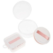 2 piezas esponjas de maquillaje reutilizables para base aplicadores de belleza de colores surtidos