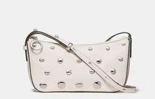 ¡NUEVO! Bandolera Kate Spade Crema Halo Tachonada KM585 ¡Al por menor $248!