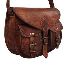 Bolso de hombro de cuero para mujer Cartera Mensajero Bolso de compras Moda