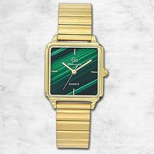 Girl Only Go Reloj de Pulsera Mujer Cuarzo de Acero Inoxidable Oro