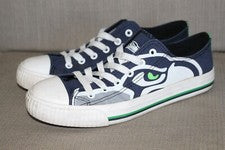 Zapatos Seattle Seahawks FOCO para hombre talla 7 - muy buen estado