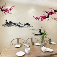 Pegatinas de pared para el hogar extraíbles románticas autoadhesivas suaves decoración de boda