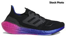 NUEVO Adidas UltraBoost 22 'Negro Lúcido Azul Degradado' Para Hombres Talla 16 HQ8593 RARO
