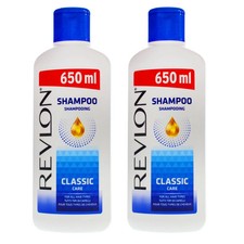 2 x Champú Revlon Classic Care 650 ml para todo tipo de cabello suaviza tu cabello