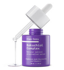 Suero de retinol Bakuchiol - Suero antienvejecimiento para rostro y ojos - Cuidado de la piel coreano