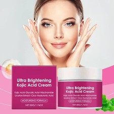 Crema antienvejecimiento facial ácido kójico hidratante iluminadora nutritiva exfoliante