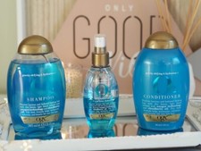 OGX | Productos para el cuidado del cabello O2 que desafían la gravedad e hidratan para cabello suave y sedoso