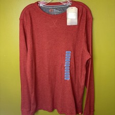 NUEVO CON ETIQUETAS Camisa Térmica Tejida Gofre The American Outdoorsman Hombres Grande Cosecha Roja