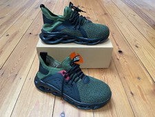 ZAPATO THE INVENCIBLE - SCOUT 808 VERDE - ZAPATOS PUNTERA DE ACERO Hombre Talla 9
