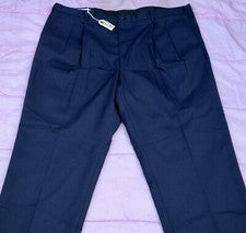 Pantalón HENRY SEGAL INDUSTRIAL AZUL HOMBRE TALLA - W52 X L36 - SIN DOBLADILLO. ETIQUETA NO. B290