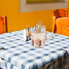 Contenedor organizador de palillos con soporte para vajilla para utensilios de cocina