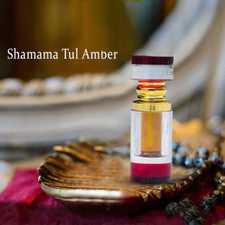Aceite de perfume hidrodestilado Shama Tul ámbar 12 ml de Kannauj-India