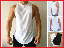 Camiseta Sin Mangas De Gimnasio Para Hombre Moda Deportiva De Malla Transpirable